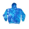 Colortone Tie Dye Adult Blue Mix Pullover Hoodie